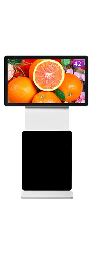 Machine publicitaire rotative verticale